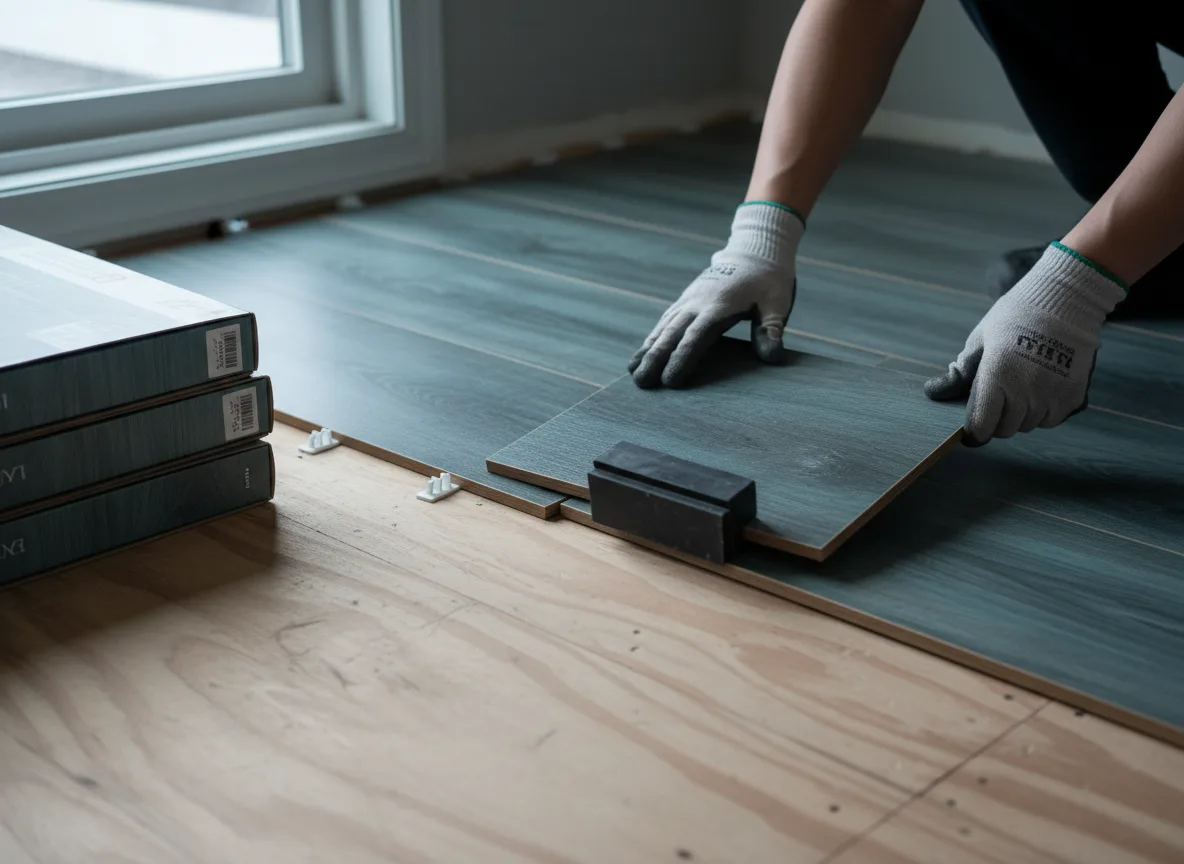 Luxury Vinyl Plank Installation company in Denmark, WI